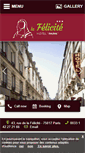 Mobile Screenshot of hotelfelicite.com